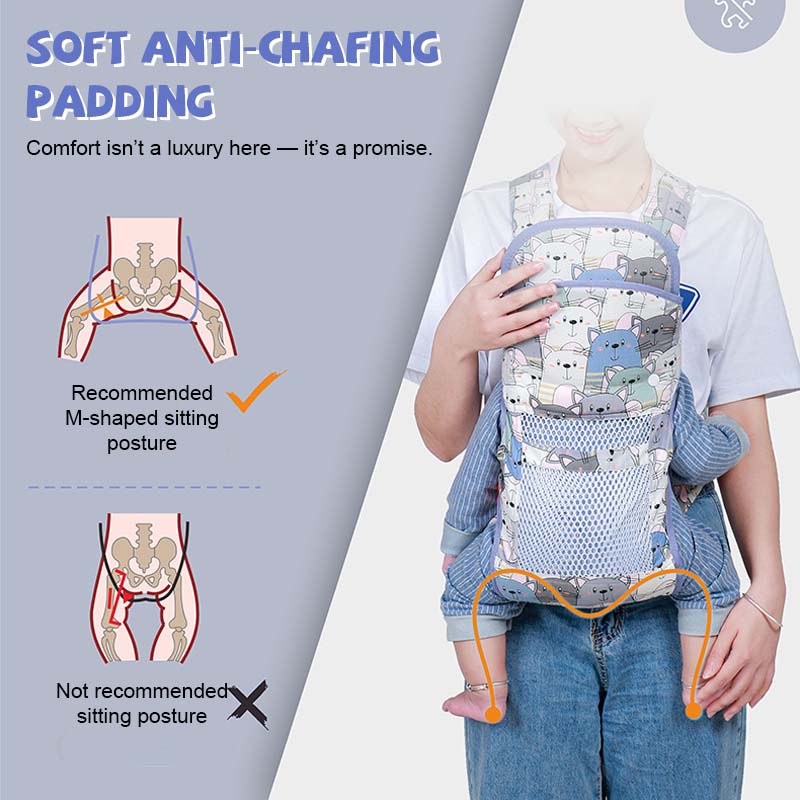 Borsa porta bebè 4 in 1