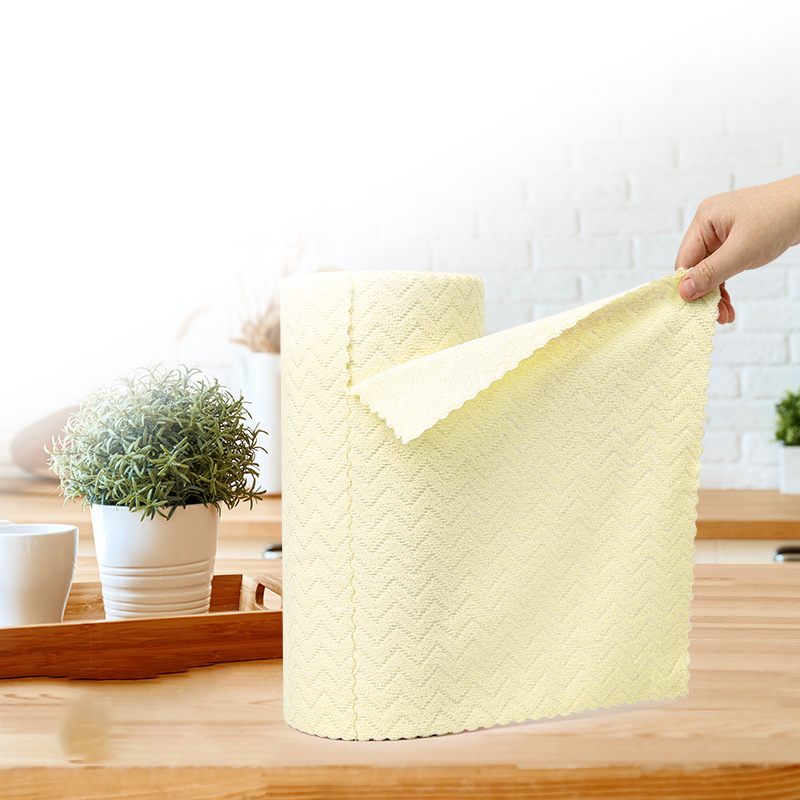 🧼🌀 Rotolo di panni in microfibra per la pulizia