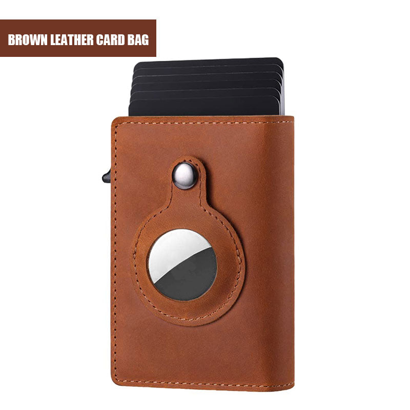 🔥Father's Day Hot Sale-Leather AirTag Wallet(Buy 2 Free Shipping)