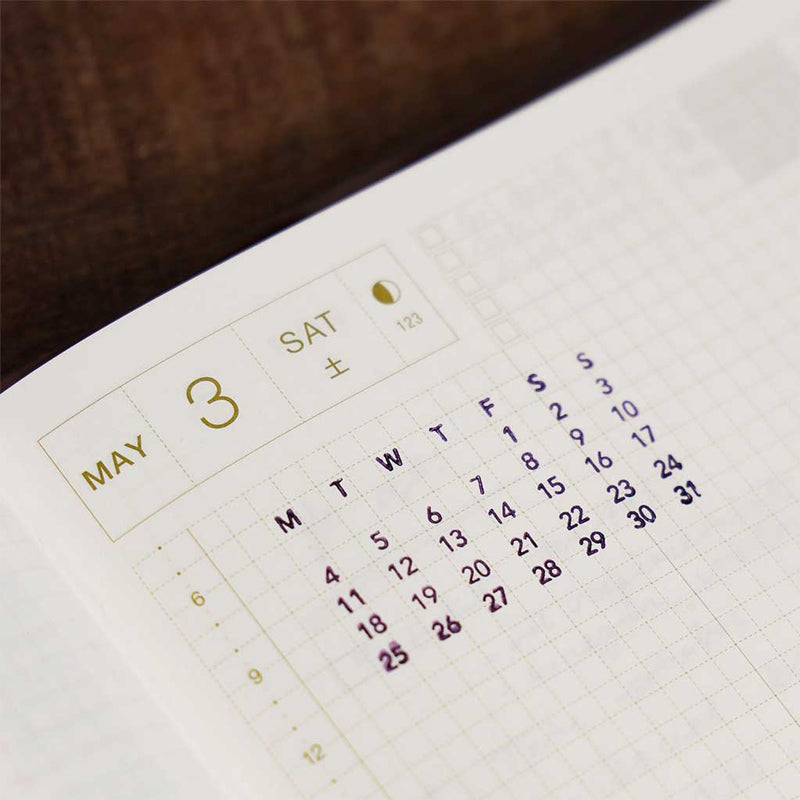 Timbro calendario di collegamento