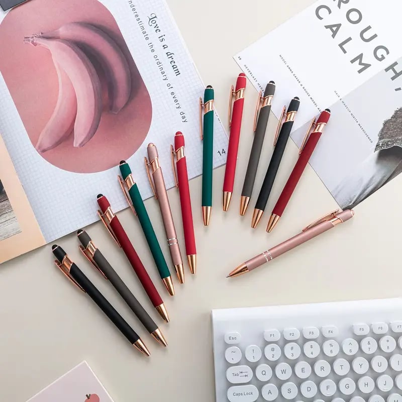 ❤️🙌Trova la forza quotidiana: Penne Premium con versi biblici di conforto - 10 pezzi (set regalo)
