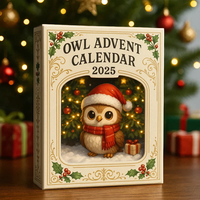 🦉 Calendario dell'Avvento con gufi 2025