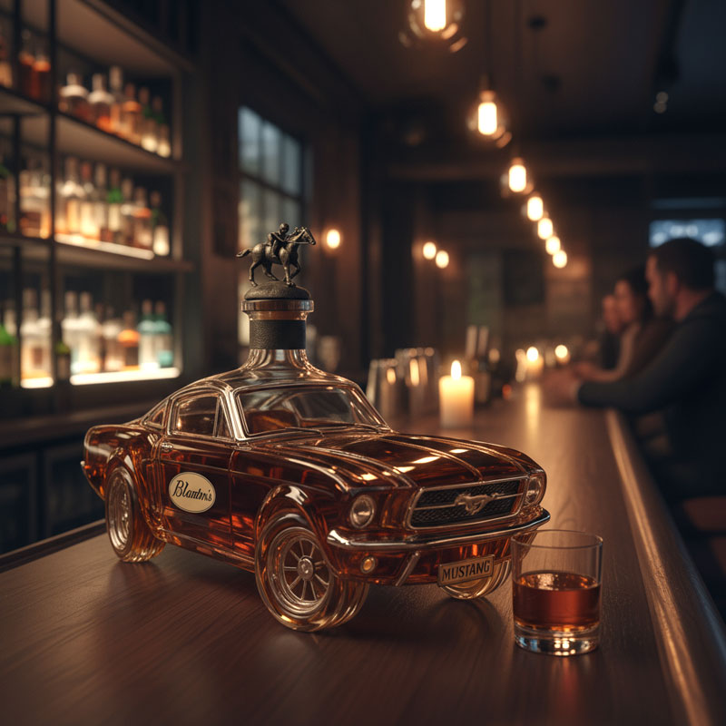 Bottiglia di whisky Bronco