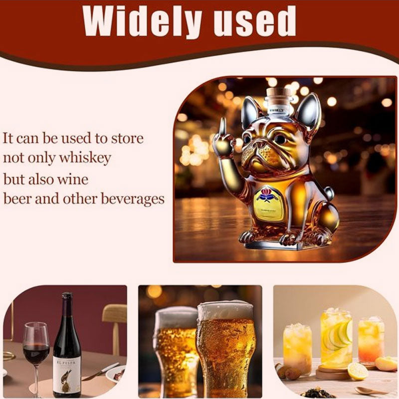 🥃Bottiglia di whisky dalla forma creativa