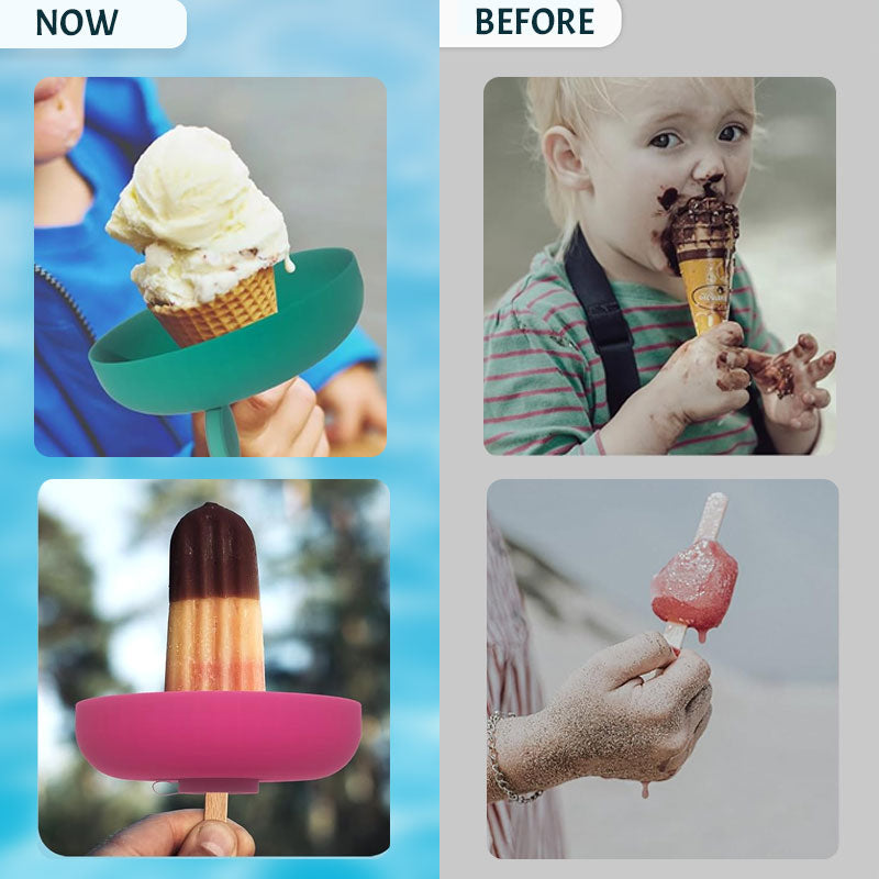 Supporto per gelato in silicone