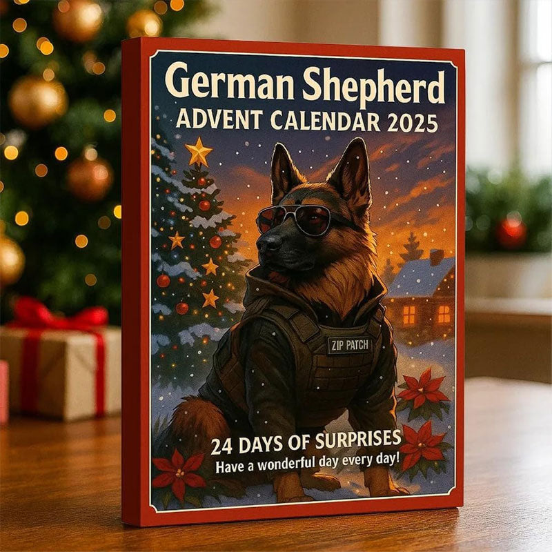 🎄🐾 Calendario dell'Avvento Pastore Tedesco 2025 🎁