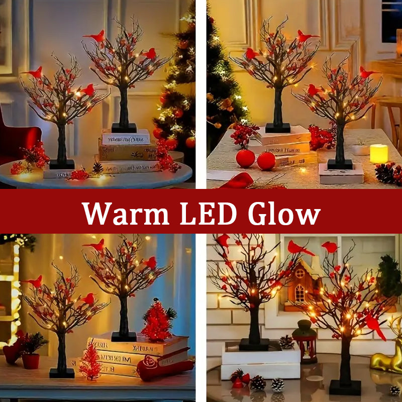 Lampada da albero Little Red Bird