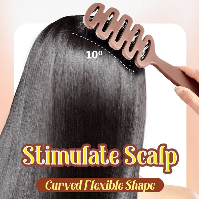 Spazzola per capelli volumizzante con setole di cinghiale