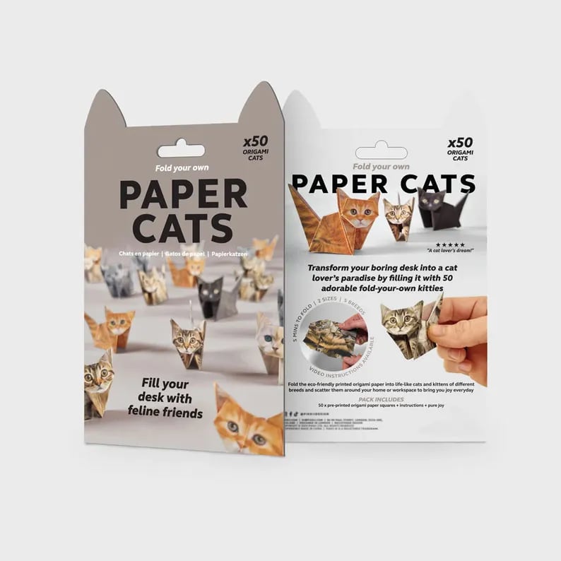 Gatti di carta fai da te (50 pezzi)