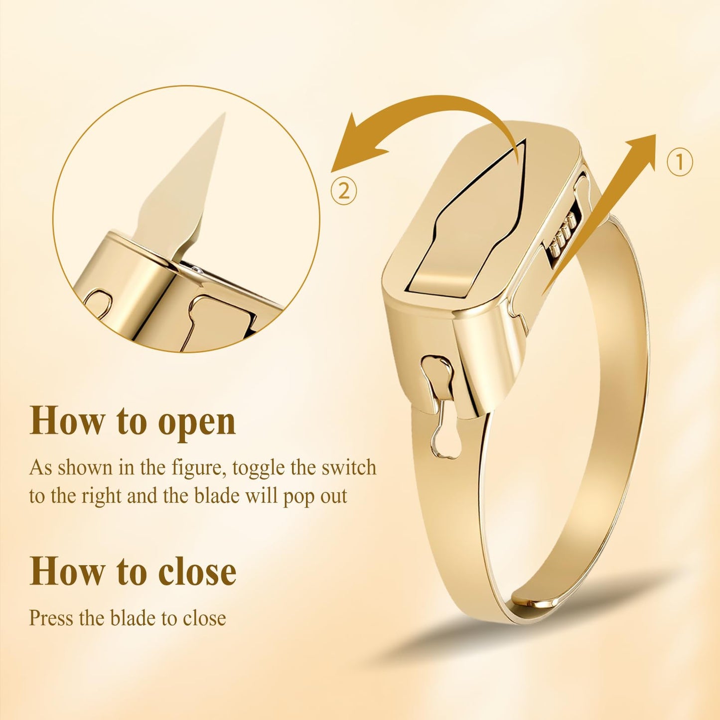 💍Coltello da difesa personale in metallo