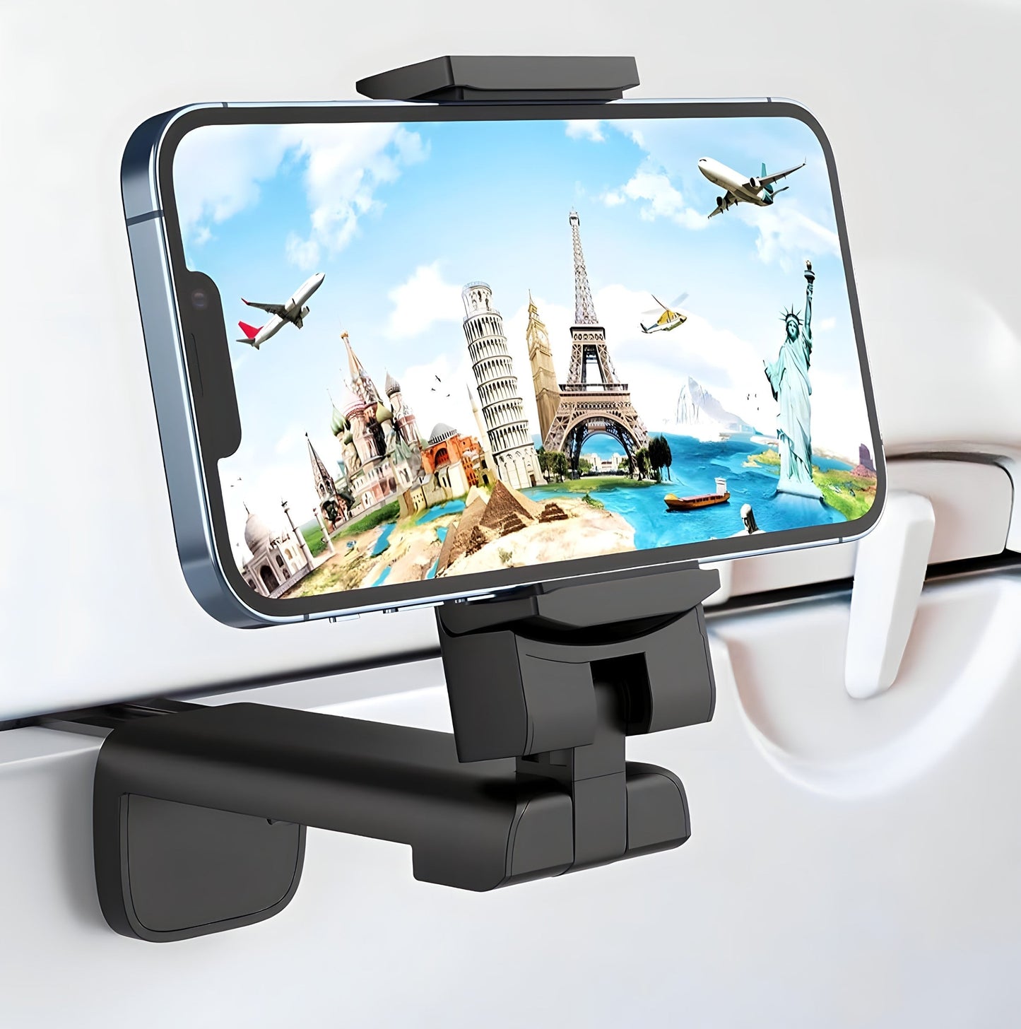 Supporto per telefono aereo multidirezionale con rotazione a 360°
