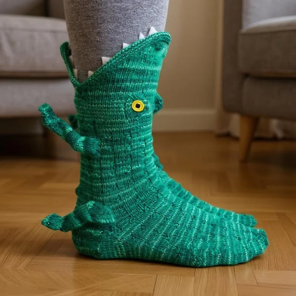 Calzini 3D in maglia con simpatici animaletti