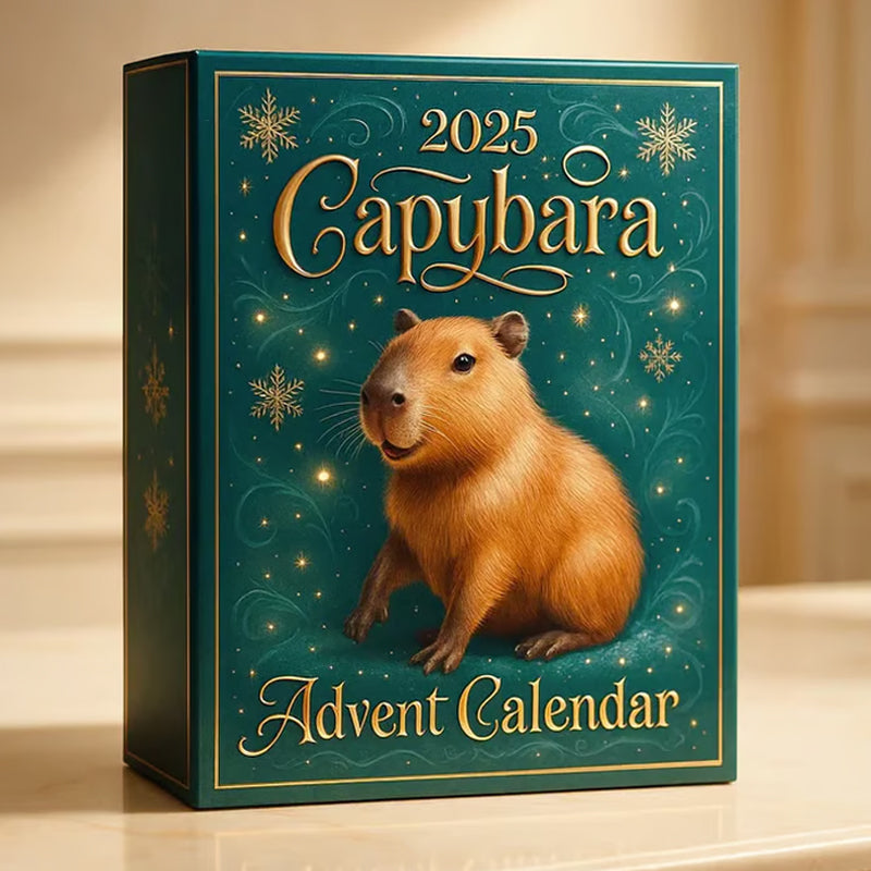 Calendario dell'Avvento Capibara 2025 — 24 giorni di piacevoli sorprese🎄✨