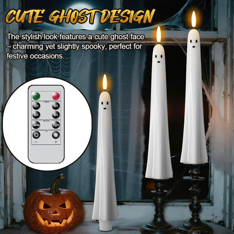 Telecomando Ghost Face 3D Candela lampeggiante
