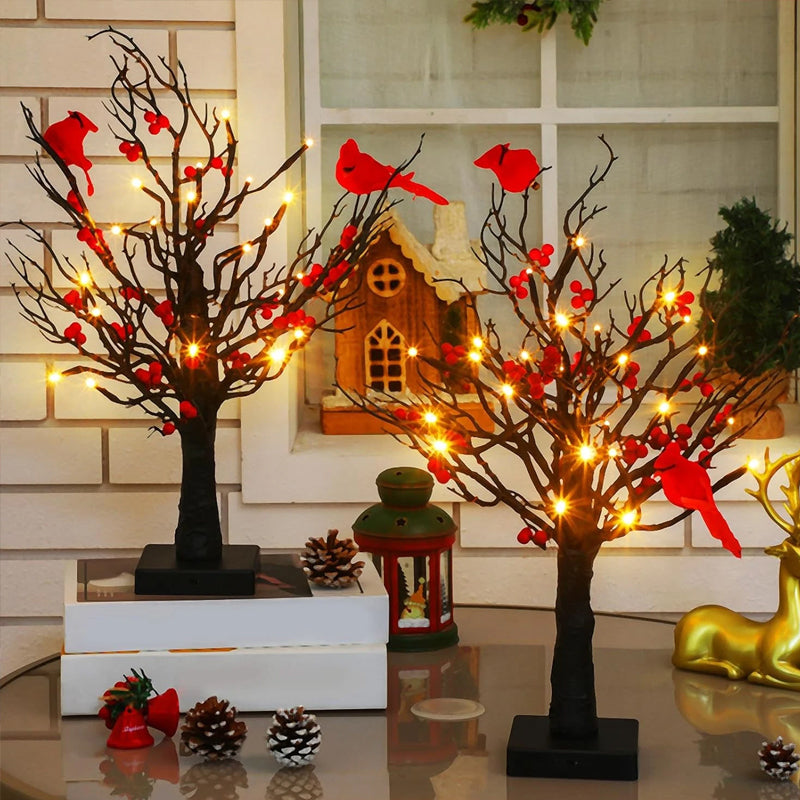 Lampada da albero Little Red Bird