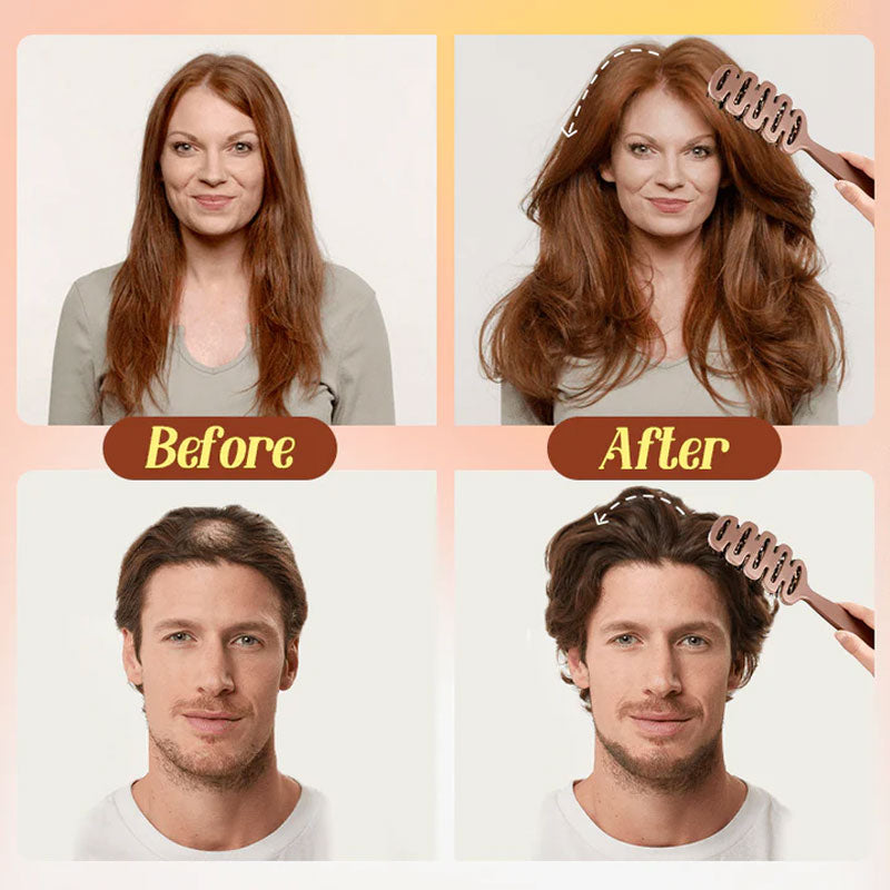 Spazzola per capelli volumizzante con setole di cinghiale