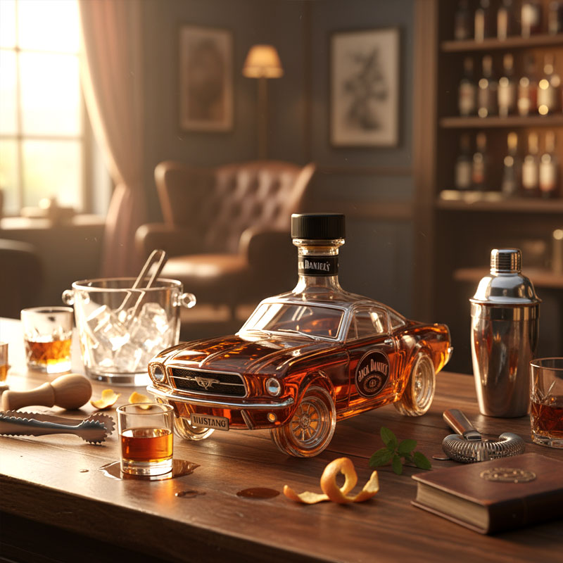 Bottiglia di whisky Bronco