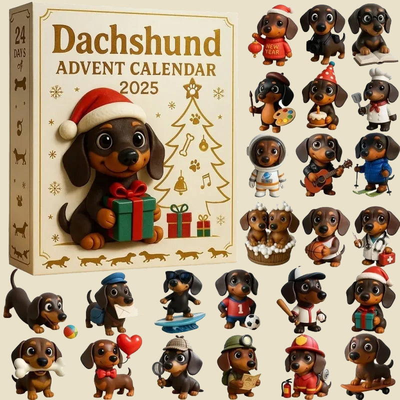 🐾 Calendario dell'Avvento Bassotto 2025