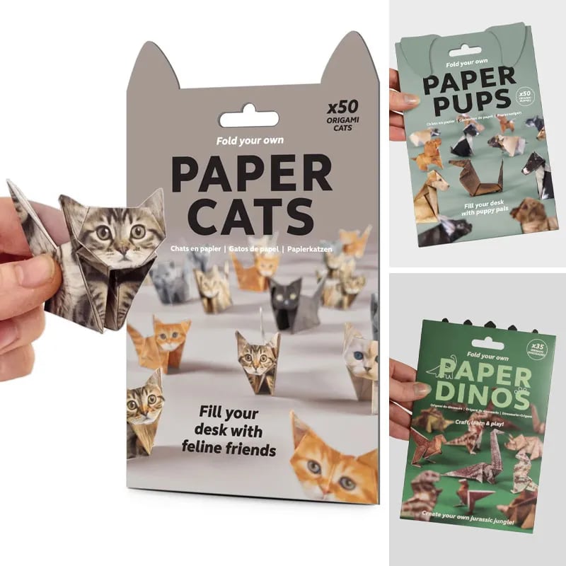 Gatti di carta fai da te (50 pezzi)