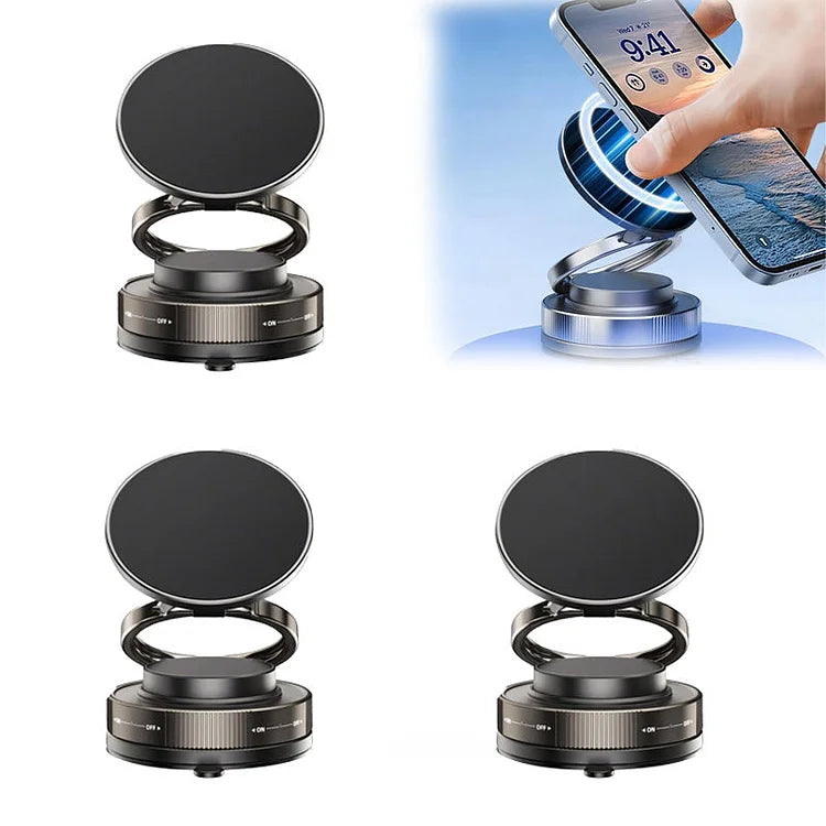 Supporto magnetico per telefono a vuoto regolabile a 360°