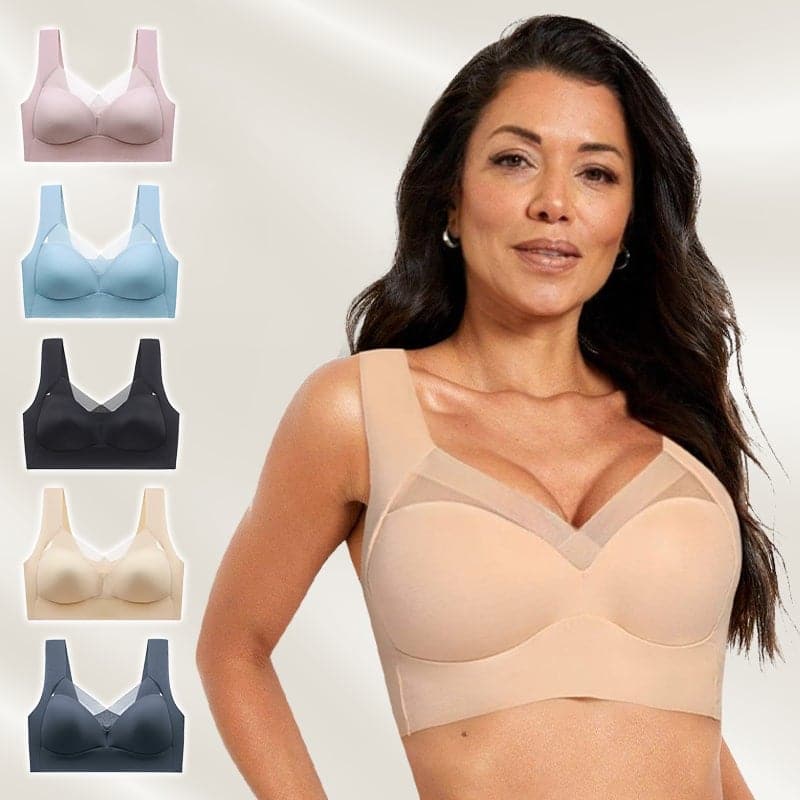 Reggiseno push-up sexy senza cuciture e senza ferretto