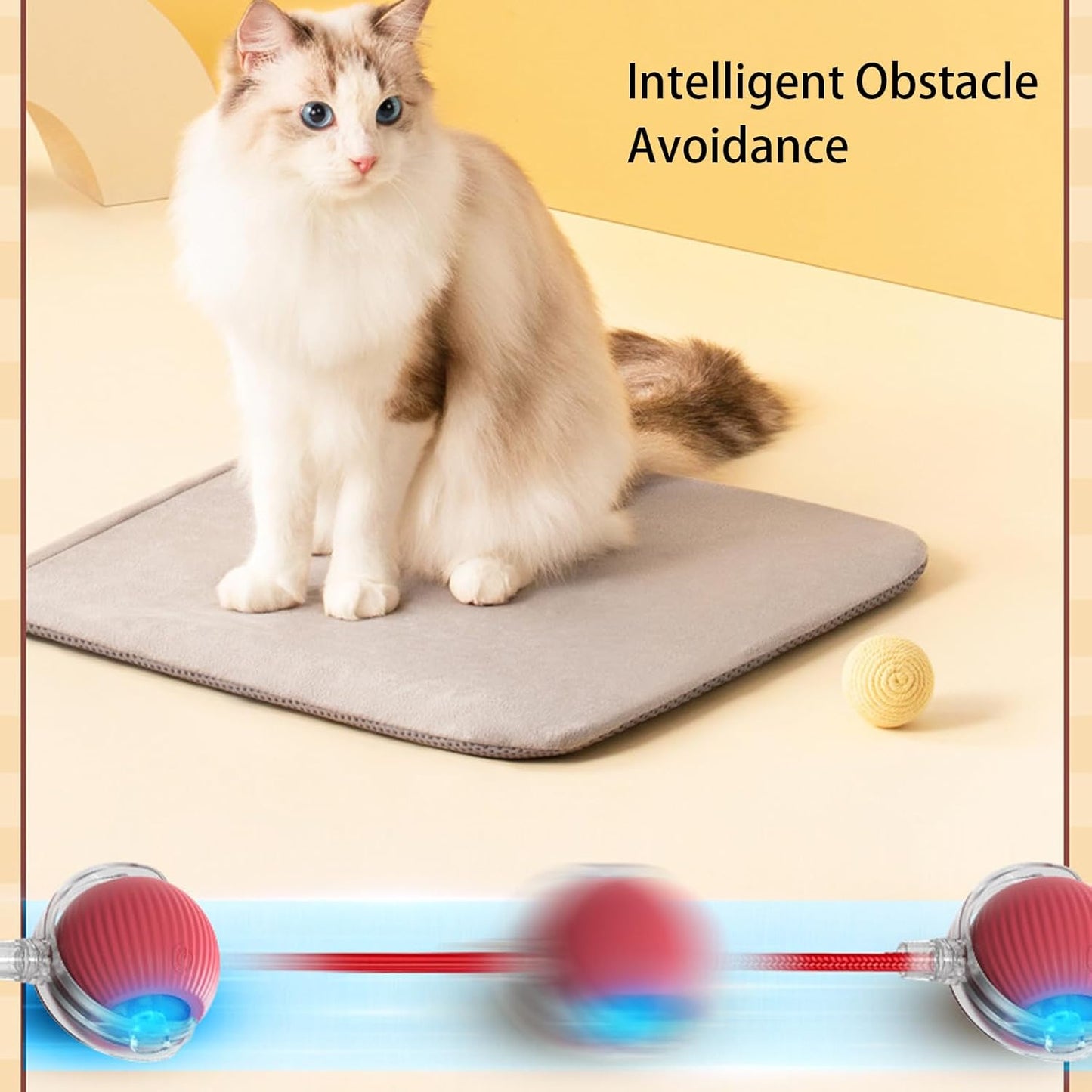 Palla giocattolo intelligente per animali domestici