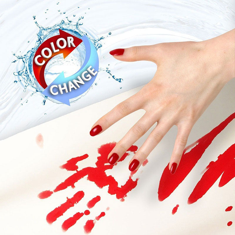 🎁Promozione anticipata per Halloween🎃- Tappetino da bagno Halloween sanguinante che cambia colore