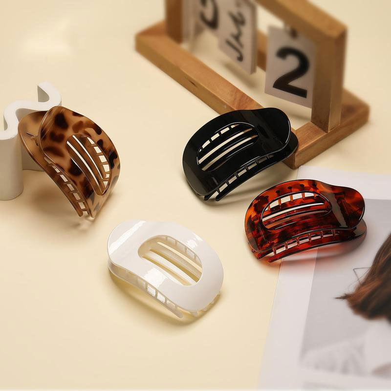 Set di pinze ovali per capelli (4 pezzi)