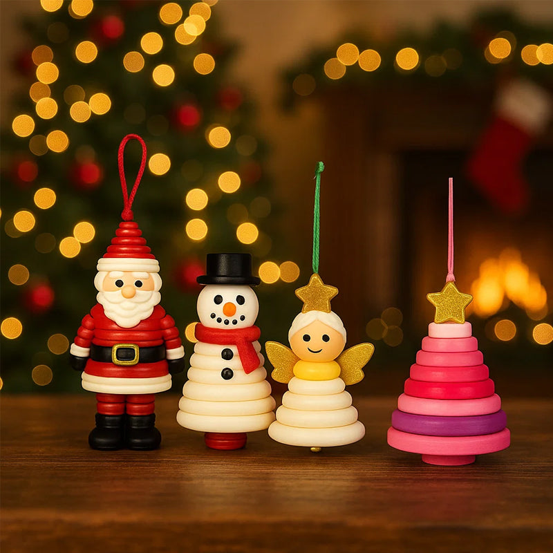 ☃️ Kit fai da te per decorazione natalizia con pupazzo di neve