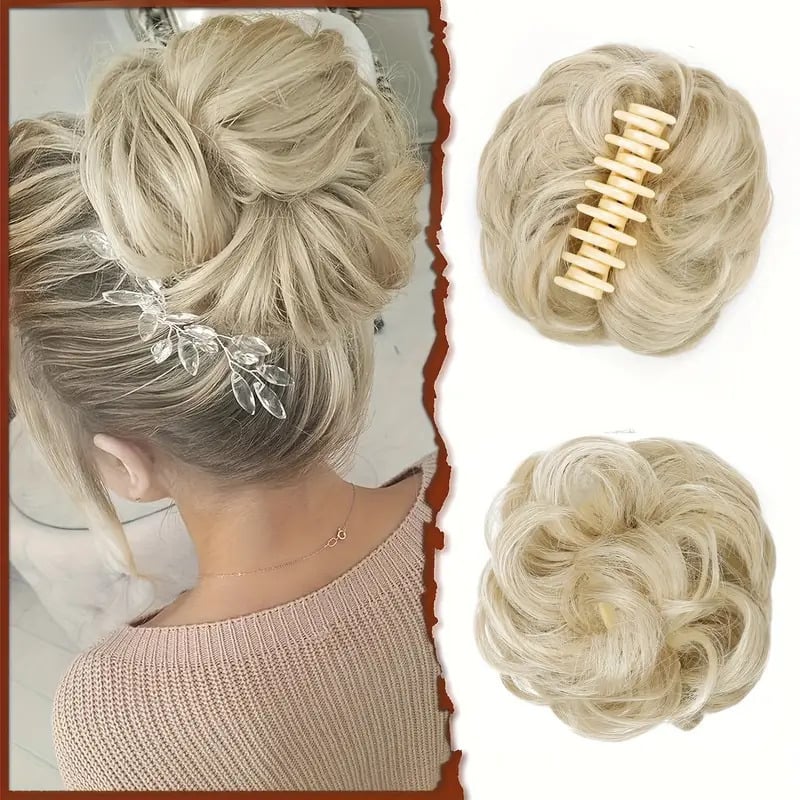 🥰Il miglior pettine laterale clip in accessori per capelli-parrucca✨