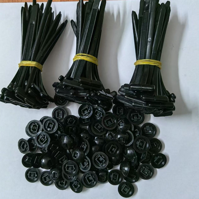 Fibbia per fascetta universale in nylon