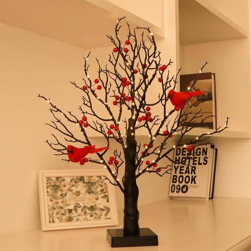 Lampada da albero Little Red Bird
