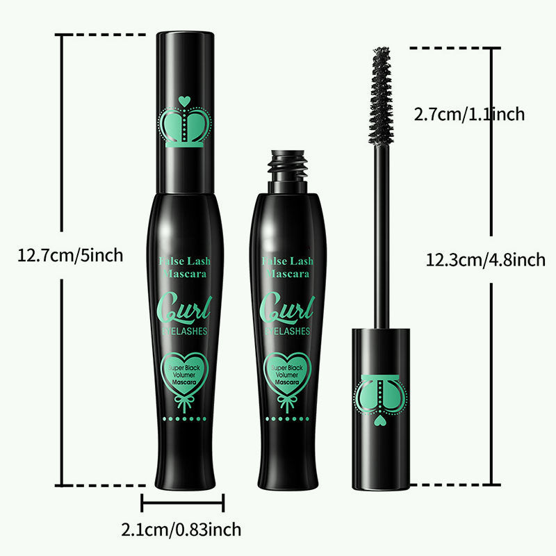 Mascara waterproof incurvante e allungante