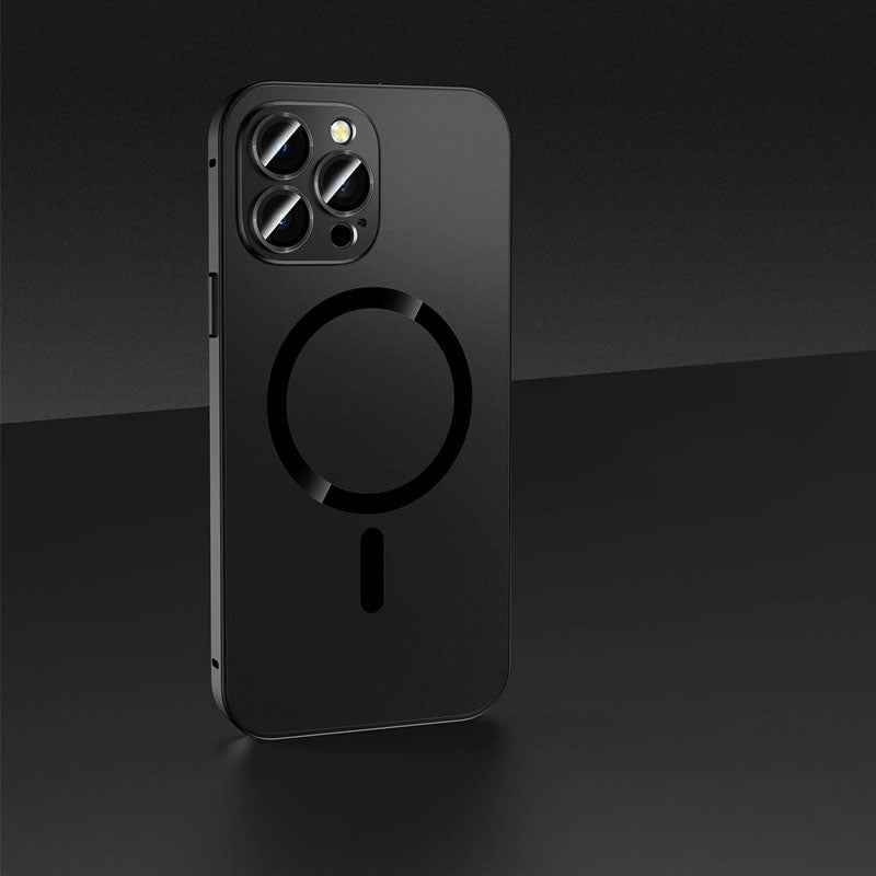 Snap Metal Frame Magnetic Phone Case