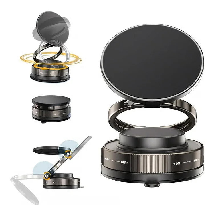 Supporto magnetico per telefono a vuoto regolabile a 360°