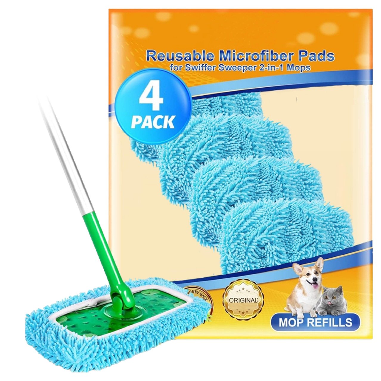 Pastiglie riutilizzabili per mop