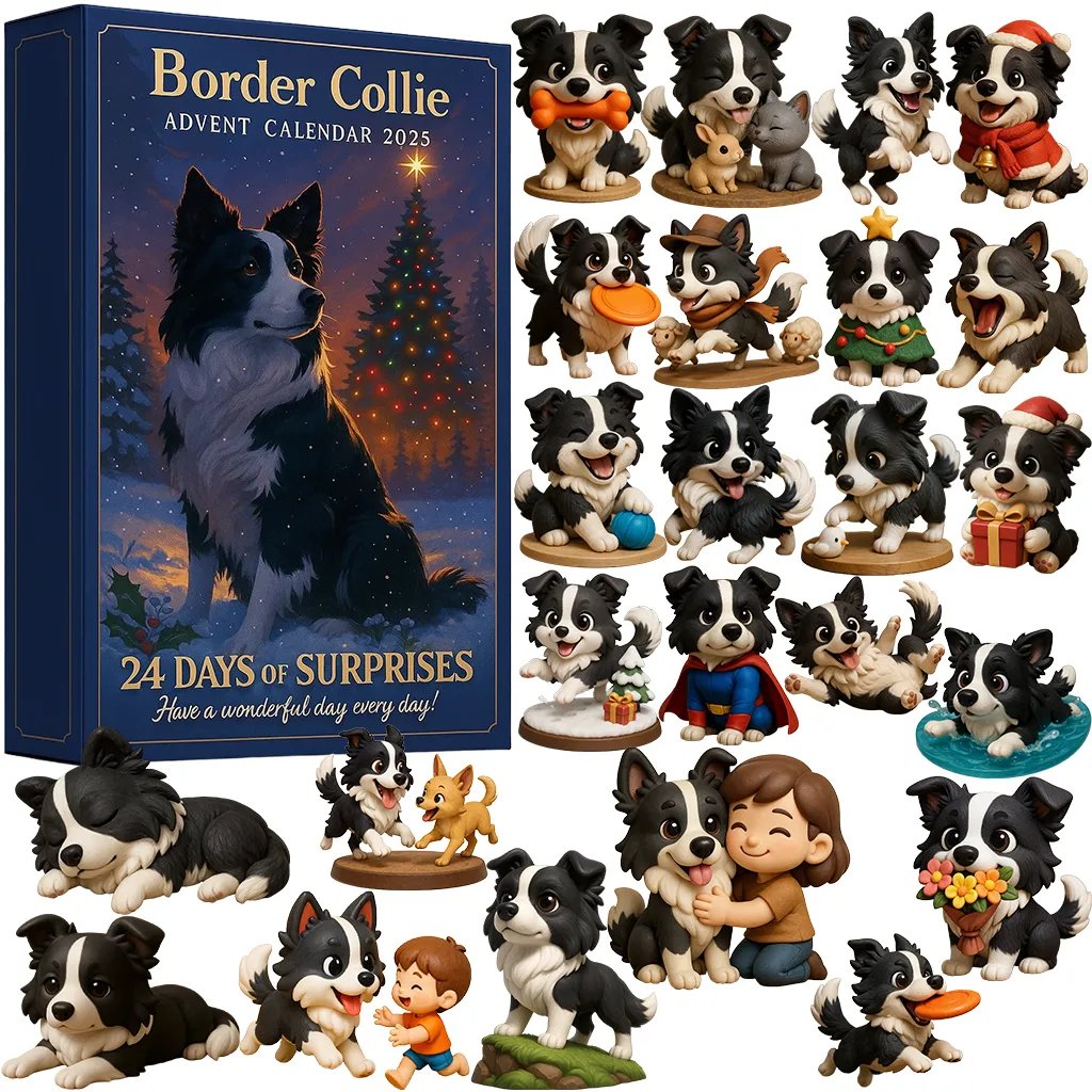 Calendario dell'Avvento Border Collie 2025