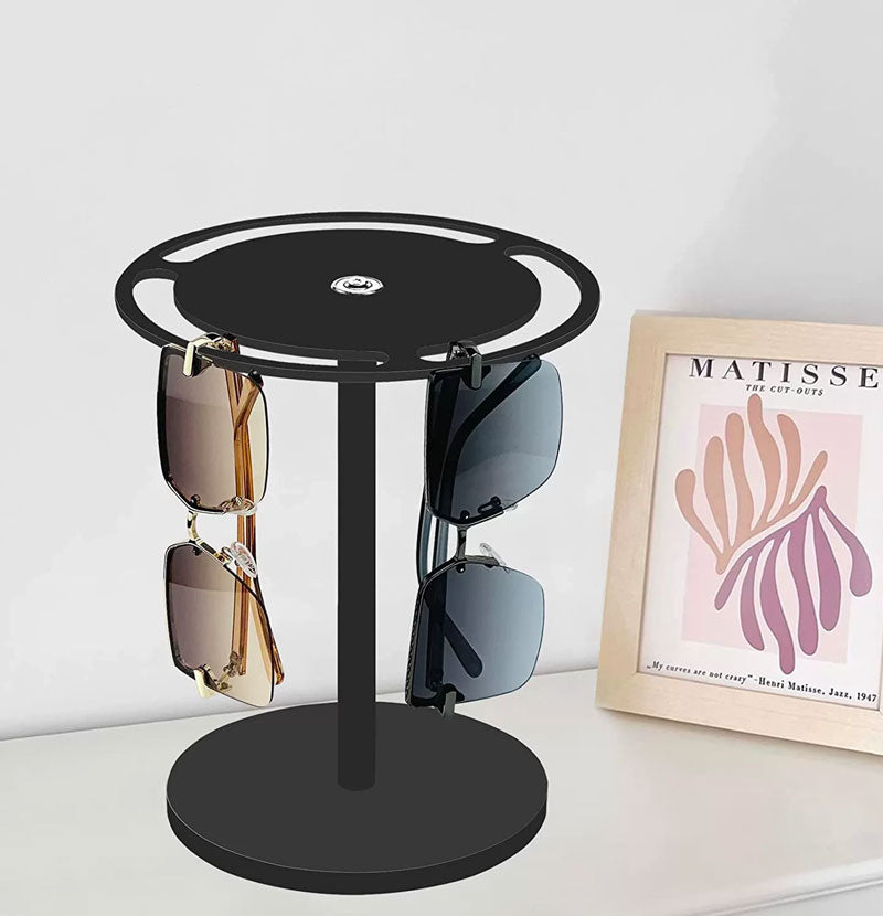 360 Degree Rotating Glasses Display Stand