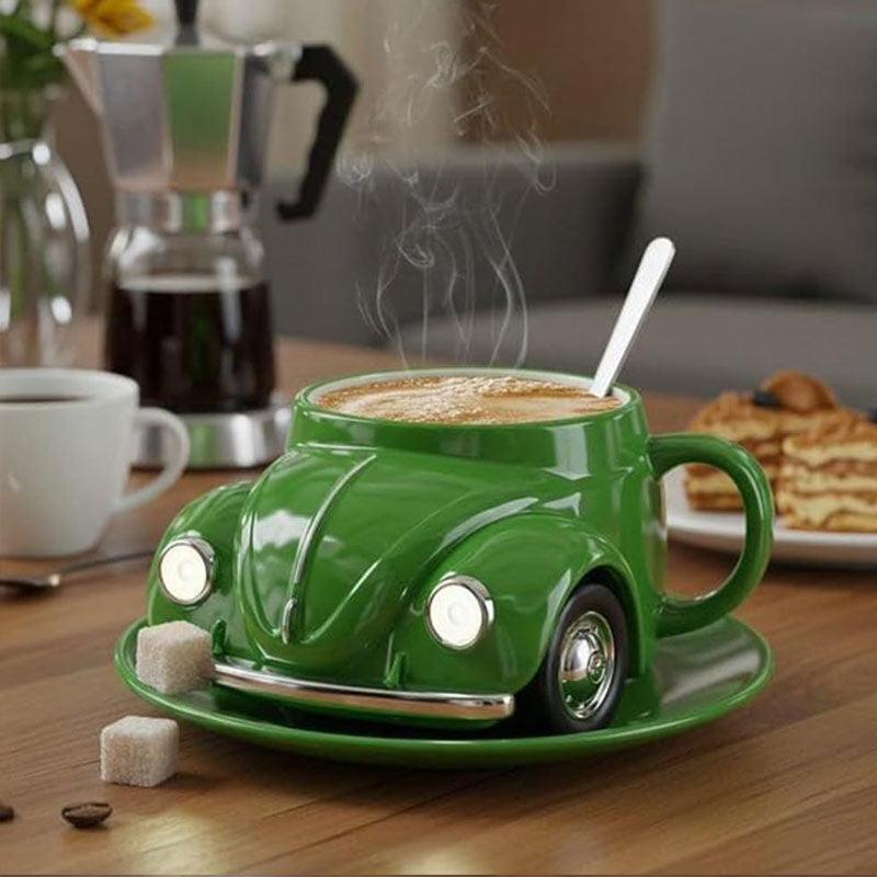 Tazza con scarabeo