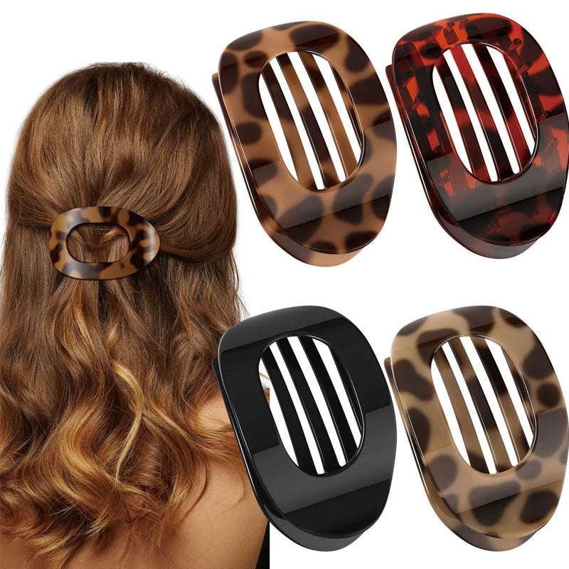 Set di pinze ovali per capelli (4 pezzi)
