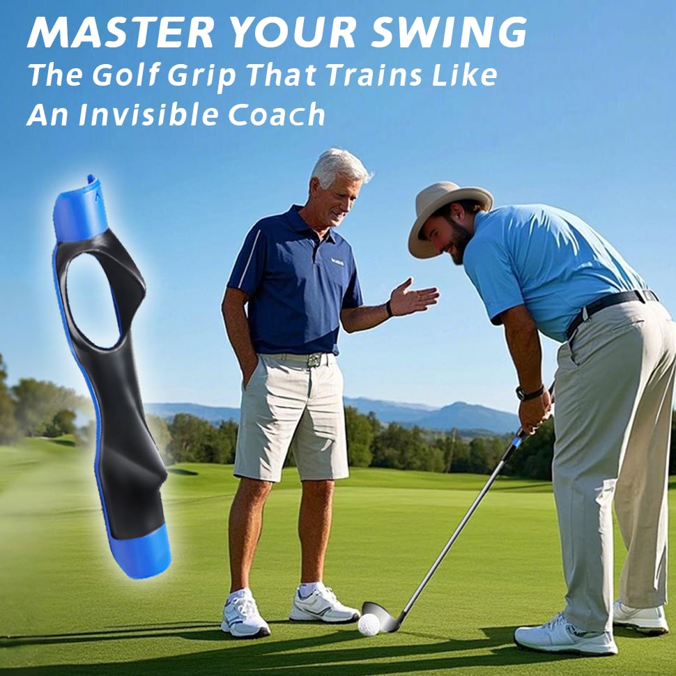 Golf grip trainer - Accessorio per mazze da golf che aiuta a correggere la posizione delle mani durante lo swin
