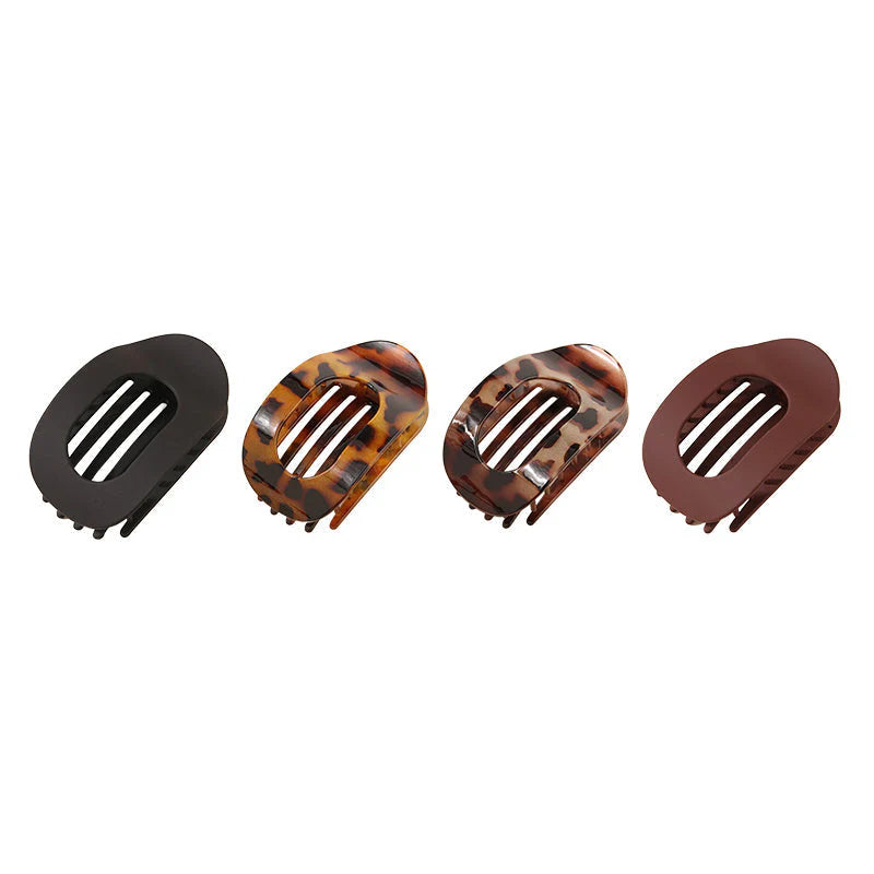 Set di pinze ovali per capelli (4 pezzi)