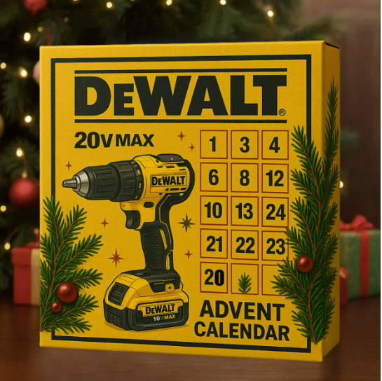 Calendario dell'Avvento Dewalt