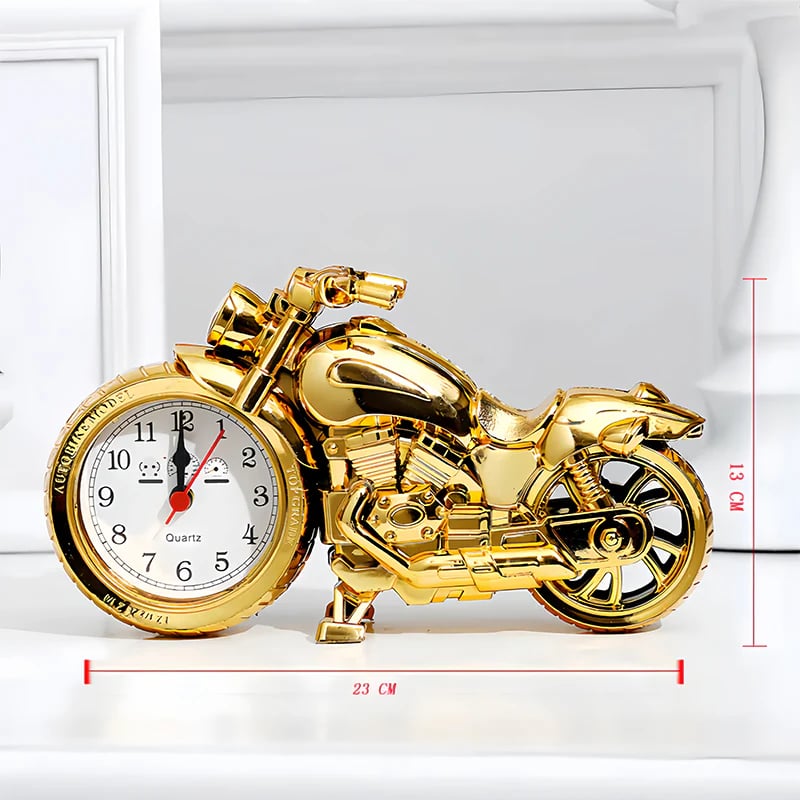 Sveglia creativa a forma di motocicletta