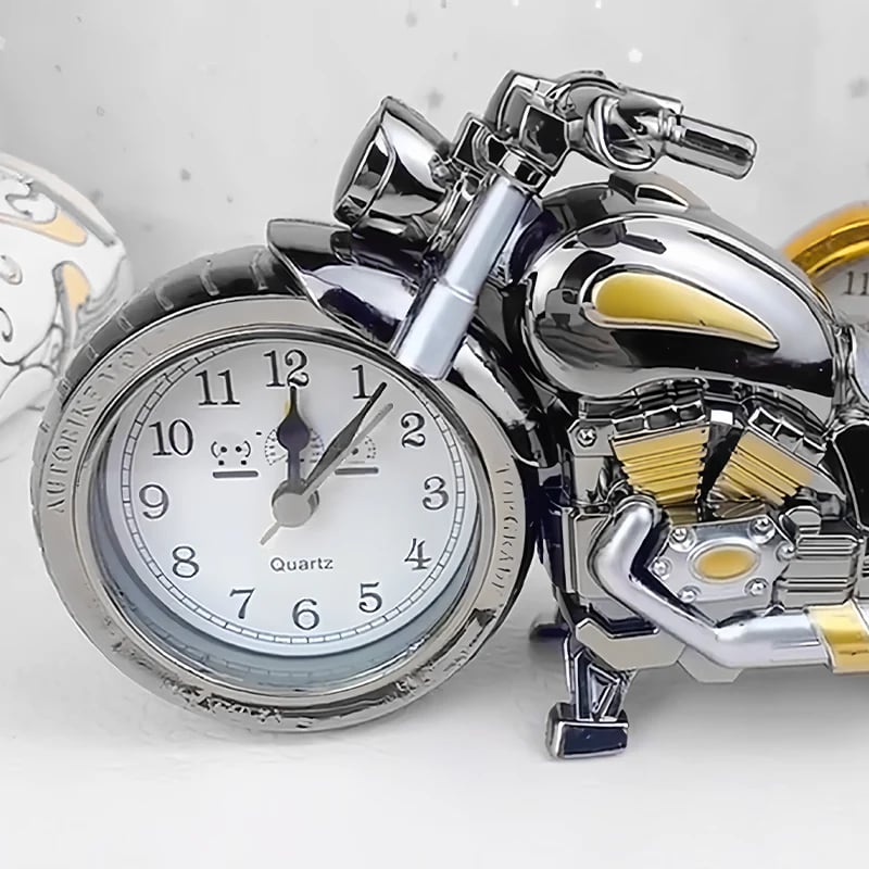 Sveglia creativa a forma di motocicletta