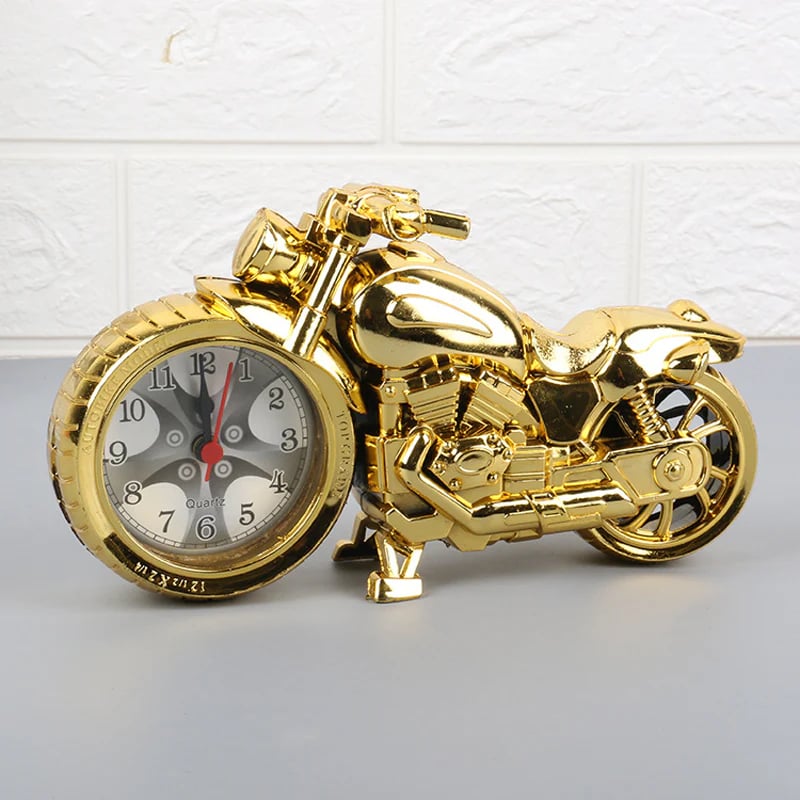 Sveglia creativa a forma di motocicletta