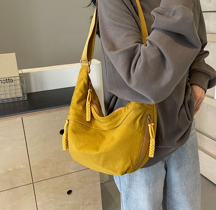 Borsa a tracolla in nylon