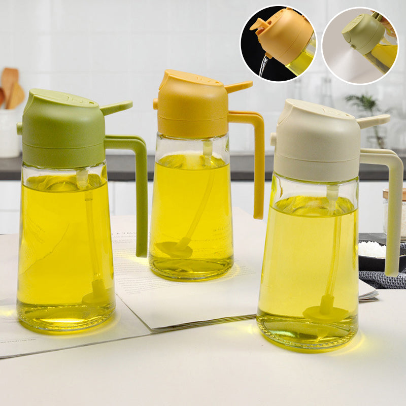 2-in-1 multifunctional oil bottle