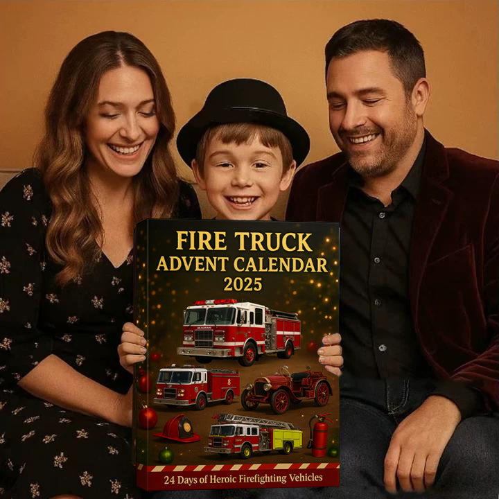 🚒🔥CALENDARIO DELL'AVVENTO CON CAMION DEI POMPIERI 2025🎁🌲