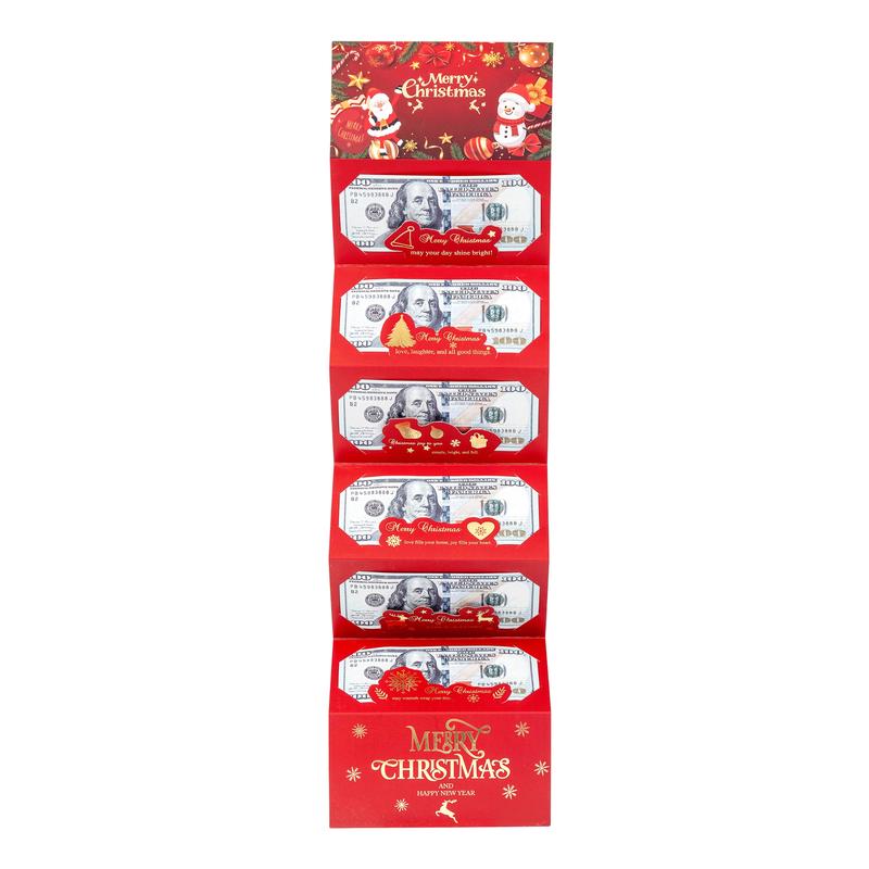 🎄 Busta natalizia con fermasoldi